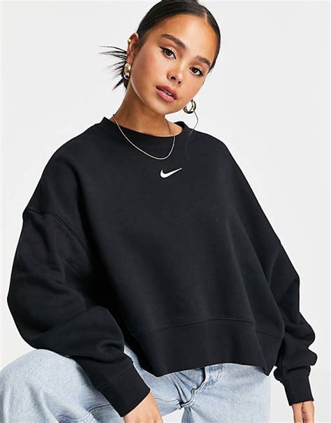 sweatshirt damen nike mit logo in der mitte|Nike Factory Stores.